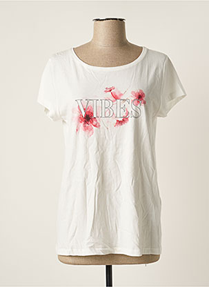 T-shirt blanc ESQUALO pour femme