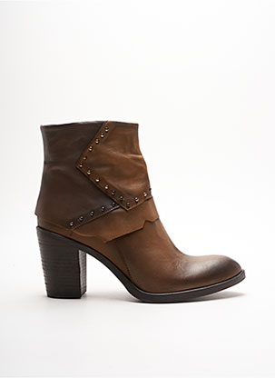 Bottines/Boots marron GUTTO'S pour femme