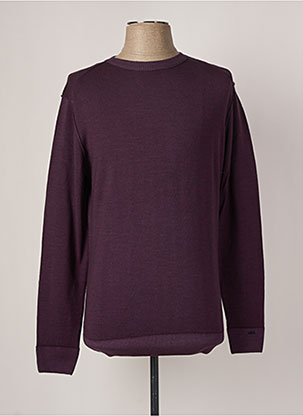 Pull violet R2 AMSTERDAM pour homme