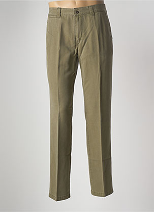 Pantalon droit vert LCDN pour homme