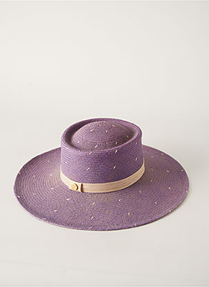 Chapeau violet YOSUZI pour femme
