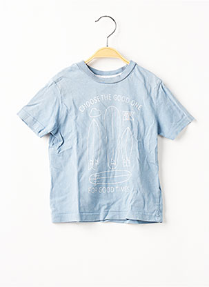 T-shirt bleu CYRILLUS pour garçon