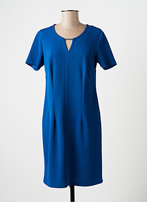 Robe mi-longue bleu PLURIELLES pour femme