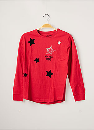 T-shirt rouge LOSAN pour fille