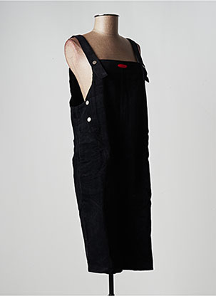 Robe mi-longue noir POUPEE CHIC pour femme
