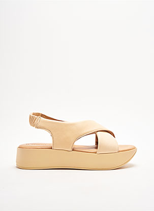 Sandales/Nu pieds beige TAMARIS pour femme