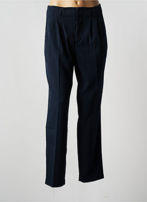 Pantalon droit bleu GRACE & MILA pour femme