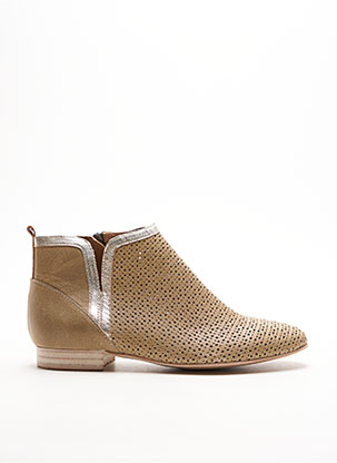 Bottines/Boots beige EMILIE KARSTON pour femme