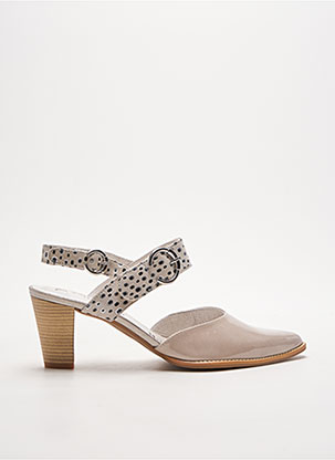 Sandales/Nu pieds beige J.METAYER pour femme