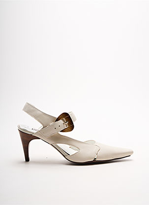 Sandales/Nu pieds blanc FRANCE MODE pour femme