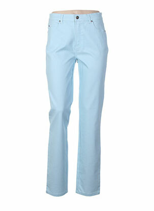 Pantalon droit bleu K'TENDANCES pour femme