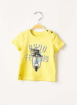 T-shirt jaune CATIMINI pour garçon