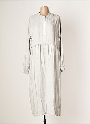 Robe longue gris LEÏ-1984 pour femme