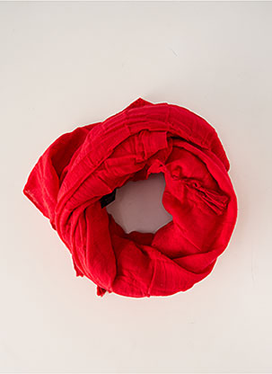 Foulard rouge VL COLLECTION pour femme