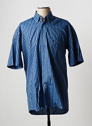Chemise manches courtes bleu BANDE ORIGINALE pour homme