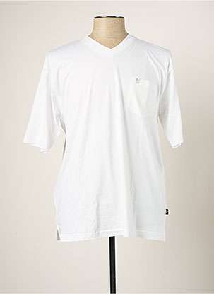 T-shirt blanc HAJO pour homme