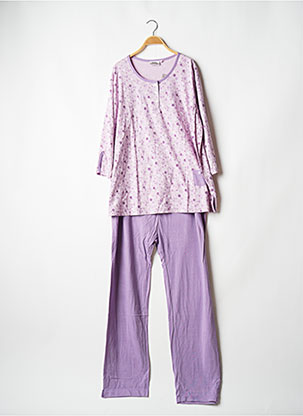 Pyjama violet HAJO pour femme