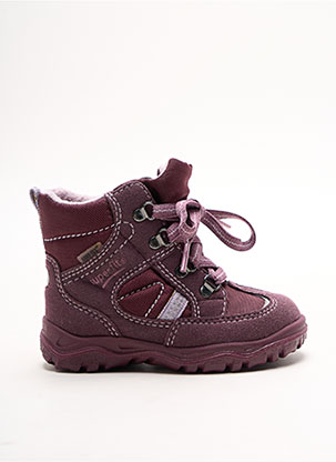 Bottines/Boots violet SUPERFIT pour fille