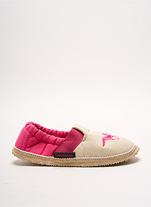 Chaussons/Pantoufles rose GIESSWEIN pour fille
