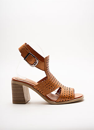 Sandales/Nu pieds marron CARMELA pour femme