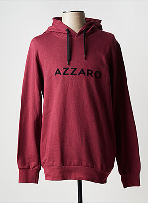 Sweat-shirt rouge AZZARO pour homme