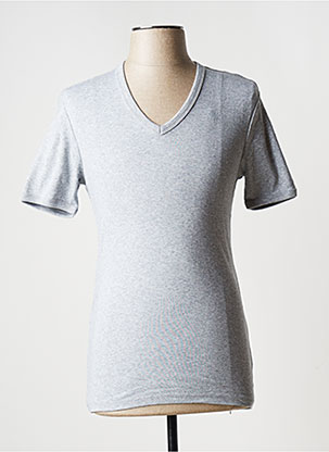 T-shirt gris G STAR pour homme
