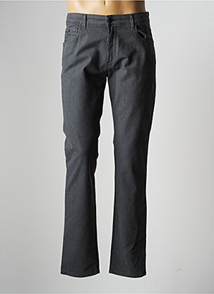 Pantalon droit gris LCDN pour homme