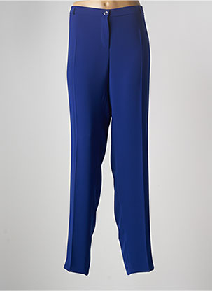 Pantalon droit bleu MATHIEU PARIS pour femme