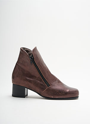 Bottines/Boots marron JMG HOUCKE pour femme