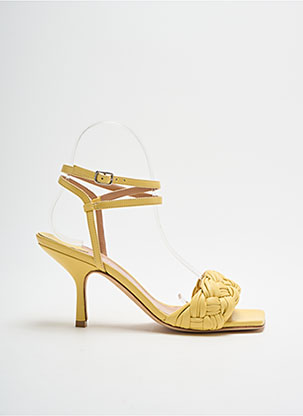 Sandales/Nu pieds jaune THE SELLER pour femme