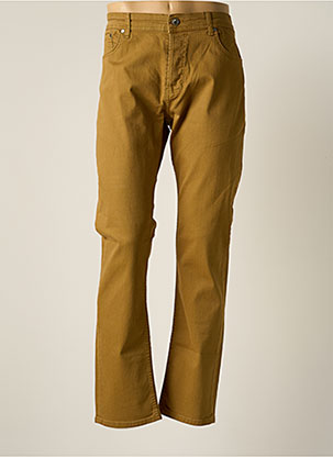 Pantalon slim marron BENSON & CHERRY pour homme