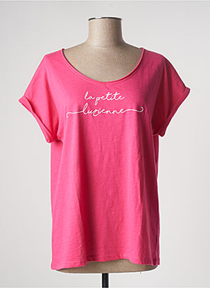 T-shirt rose ANOUK ET NINON pour femme
