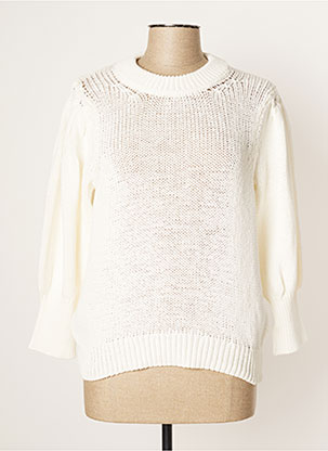 Pull blanc SECOND FEMALE pour femme
