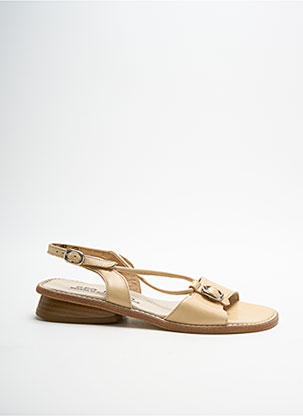 Sandales/Nu pieds beige GEO-REINO pour femme