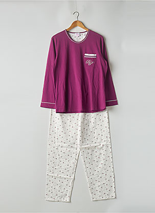 Pyjama violet ROSE POMME pour femme