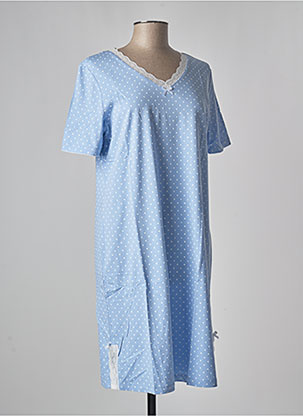Chemise de nuit bleu RINGELLA pour femme