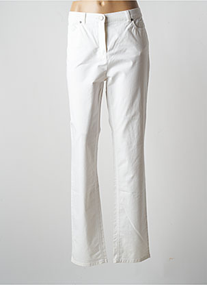 Pantalon slim blanc TONI pour femme