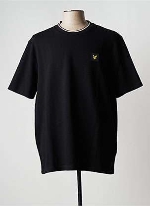 T-shirt noir LYLE & SCOTT pour homme