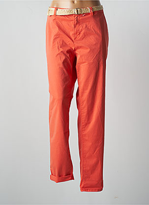 Pantalon chino orange ESPRIT pour femme