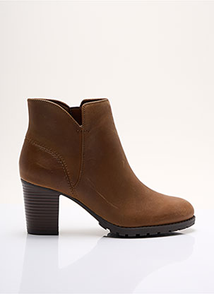 Bottines/Boots marron CLARKS pour femme