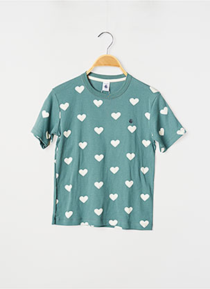 T-shirt vert PETIT BATEAU pour fille