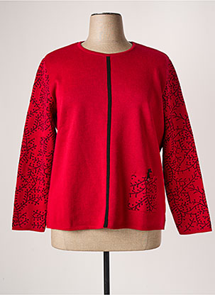 Pull rouge ELEANE pour femme