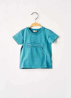 T-shirt bleu J.O MILANO pour garçon