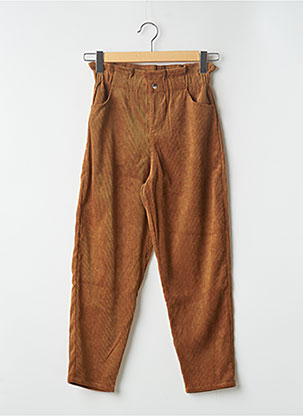 Pantalon large marron MINI MOLLY pour fille