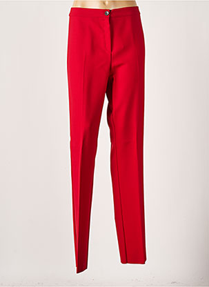 Pantalon chino rouge MARINA RINALDI pour femme