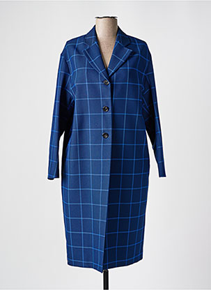 Manteau Long Bleu Paul Smith Femme 2300761-bleu00 Modz