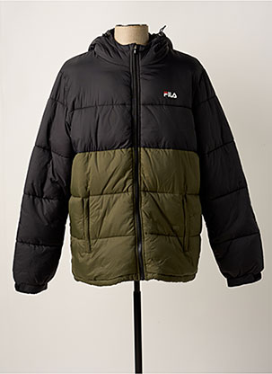 Doudoune Matelass Doudoune Noir Fila Doudoune Matelassée à Capuche