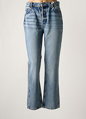 ao mama Jean Coupe Mom Effet Usé Bleu Only Femme - 2226637-bleu00 | Modz