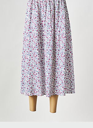 Jupe Mi-longue Blanc Jolie Jolie Par Petite Mendigote Femme