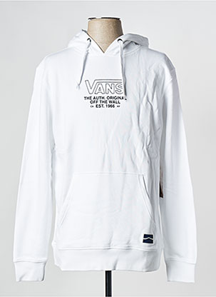 Sweat-shirt Blanc Vans Homme 2538164-blanc0 Modz